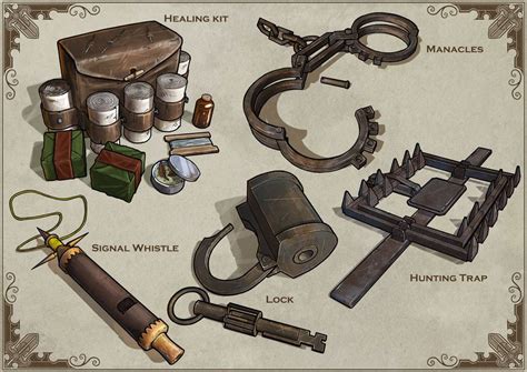 Donjoh magic items